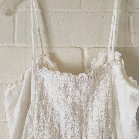 Urban Outfitters White Lace-Up Dress - Picture 13 of 15